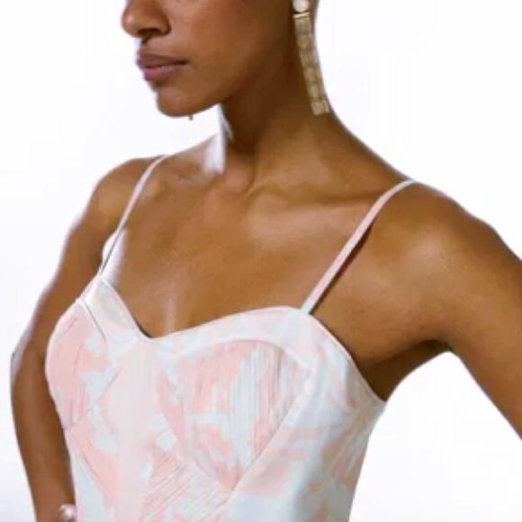 Karen Millen Floral Dress US8/US12 NWT - Picture 4 of 7